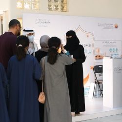 فرع الرئاسة العامة لهيئة الأمر بالمعروف بالمنطقة الشرقية يشارك بلوحات معايدة