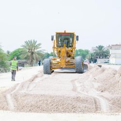 أمانة الشرقية تنفذ أعمال تطوير ورفع كفاءة مداخل قرية العليا الشمالي-الشرقي-الغربي